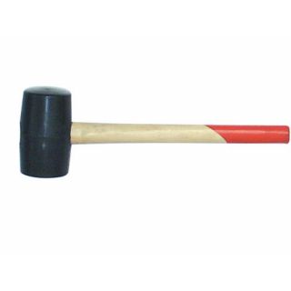 WGB - Rubber hamer met essen steel, 64mm