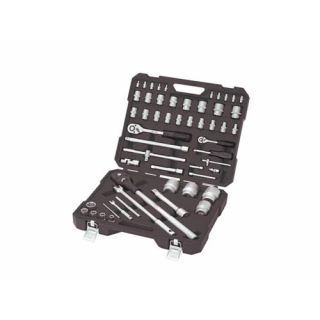 WGB - 1/4" - 1/2" - 3/4" Dopsleutelset 6-kant, 54-delig