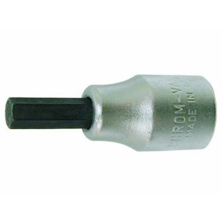 WGB - 1/2" Dopsleutel Inbus, verchroomd, 6x55mm
