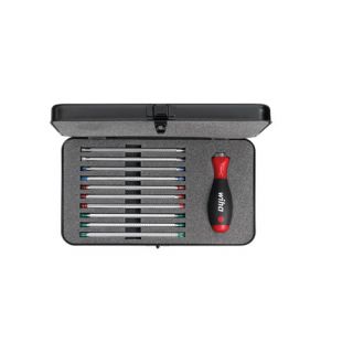 Wiha - SYSTEM 6 Schroevendraaier klingenset, 11-delig.