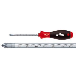 Wiha - Schroevendraaier SoftFinish Phillips, PH.1x80mm