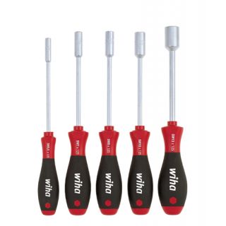 Wiha - Schroevendraaierset SoftFinish 6-kant dop 5-delig