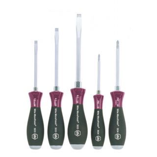 Wiha - Schroevendraaierset MicroFinish SL/PZ 5-delig