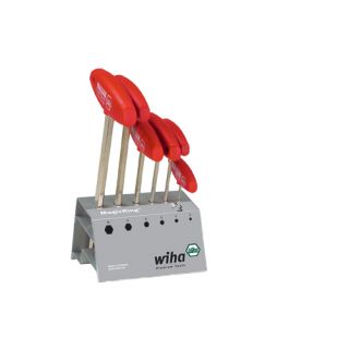 Wiha - Inbussleutelset met dwarsgeep werkbankstandaard