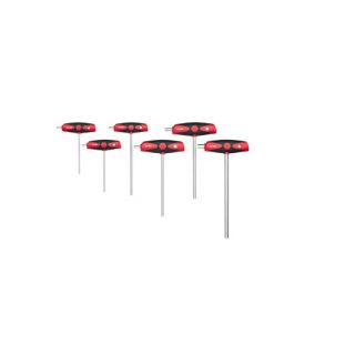 Wiha - Inbussleutelset met dwarsgreep ComfortGrip 6-delig