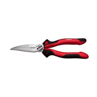 Wiha - Punttang Industrial gebogen met knipgedeelte 160mm