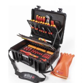 Wiha - Gereedschapskoffer eMobillity, 77-delig