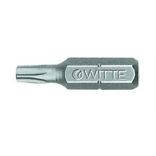 Witte - 1/4" RVS Schroefbit Torx op SB kaart, T20x25mm