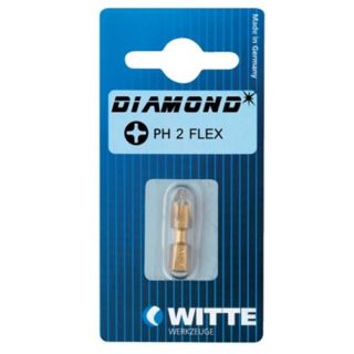 Witte - 1/4" Schroefbit Diamand Phillips, PH.3x25mm