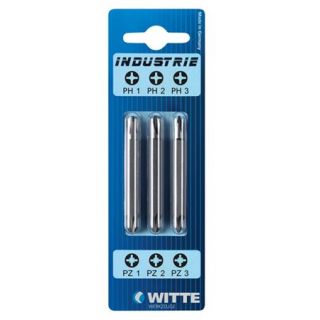 Witte - 1/4" Omsteek-schroefbit Torx, (3-st.)