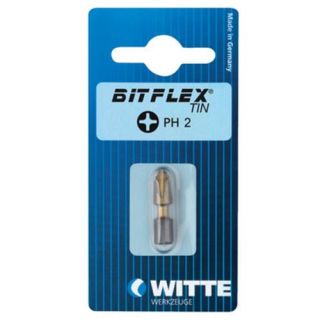 Witte - 1/4" Schroefbit Phillips TIN, PH.2