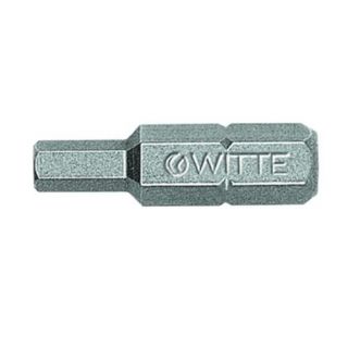 Witte - 1/4" Schroefbit Inbus, 4x25mm