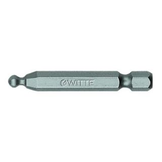 Witte - 1/4" Schroefbit Inbus met kogelkop, 4x50mm
