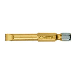 Witte - 1/4" Schroefbit sleuf TIN, 5,5x0,8x50mm