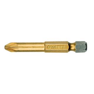 Witte - 1/4" Schroefbit Pozidriv TIN, PZ.3x50mm