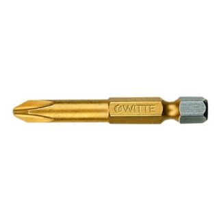 Witte - 1/4" Schroefbit Phillips TIN, PH.1x50mm