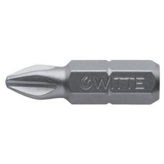 Witte - 1/4" RVS schroefbit Phillips, PH.3x25mm