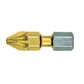 Witte - Bitbox 1/4" Pozidriv TIN, PZ.2x25mm (15-st.)