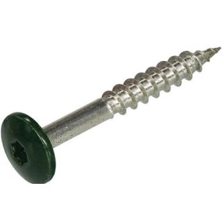 HPL schroeven RVS-A2 TX-20, dennengroen RAL6009 4.8x25mm