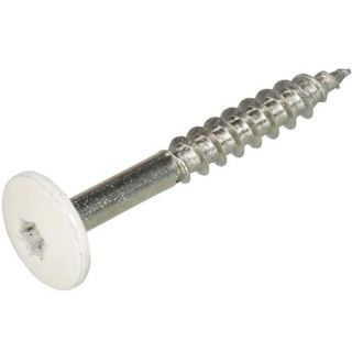 HPL schroeven RVS-A2 TX-20, crémewit RAL9001 4.8x25mm