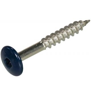 HPL schroeven RVS-A2 TX-20, staalblauw RAL5011 4.8x25mm