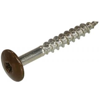 HPL schroeven RVS-A2 TX-20, sepiabruin RAL8014 4.8x25mm