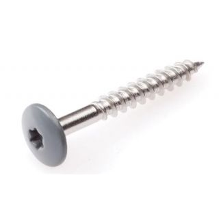 HPL schroeven RVS-A2 TX-20, bazaltgrijs RAL7012 4.8x32mm