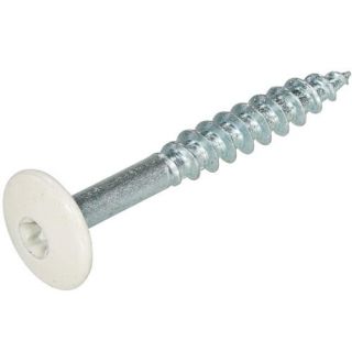 HPL schroeven RVS-A2 TX-20, parelwit RAL1013 4.8x38mm