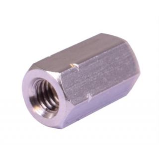 Koppelmoer RVS-A2 SW-10 DIN6334 (3xD) M6x18mm