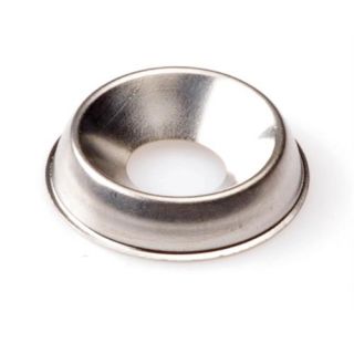 Kraalring vernikkeld 9mm (9x3.2x1.9mm)