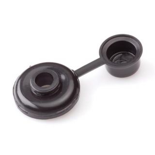 Afdekkap zwart voor golfplaatbout 7mm