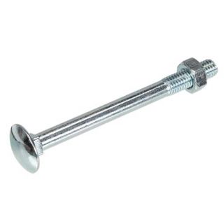 Slotbout + moer VZ 4.8 DIN603/555 M8x65mm