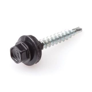 Profielplaatschroeven VZ gitzwart RAL9005 4.9x35mm