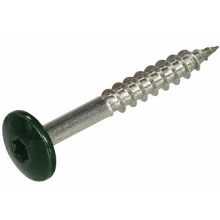 Kleurkopschroeven RVS-A2 groen RAL6009 4.8x38mm