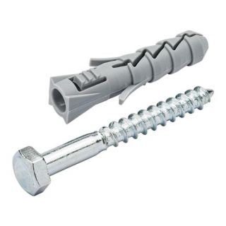 Nylon plug 10x50 + Houtdraadbout VZ 8x60mm