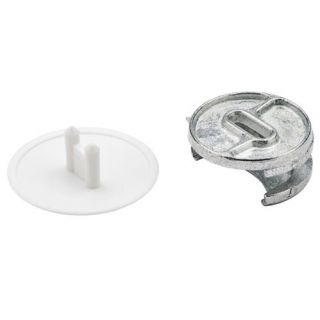 Excenter + Afdekkap Ø15/16 12.5mm