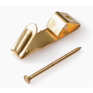 Schilderijhaak vermessingd NR.2