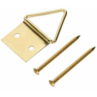 Schilderijhanger vermessingd NR.1