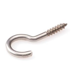 Schroefhaak RVS-A2 4.4x32/60mm