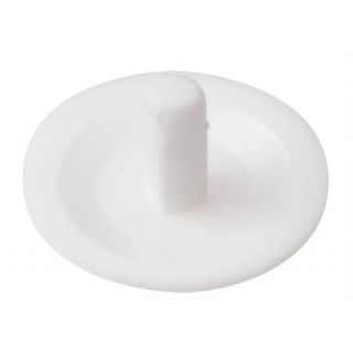 Afdekkapje SPPS met kopboring 12mm RAL8014 bruin