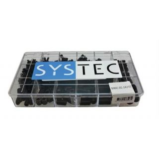 Systec 18-vaks Stelschroeven blank DIN916